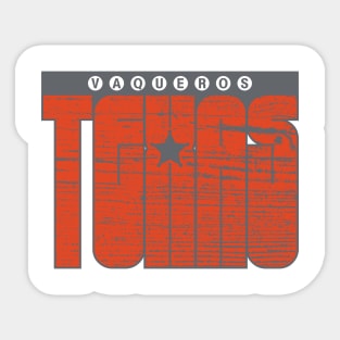 Texas UTRGV Sticker